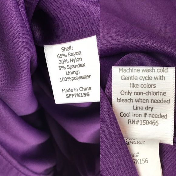 41 Hawthorn Amari Purple Knit Dress l Size Small - Picture 8 of 8